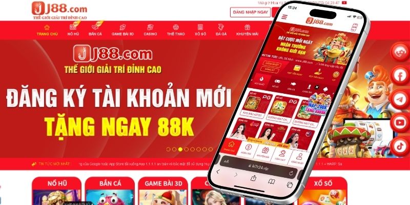 Các lý do nên cài đặt app J88